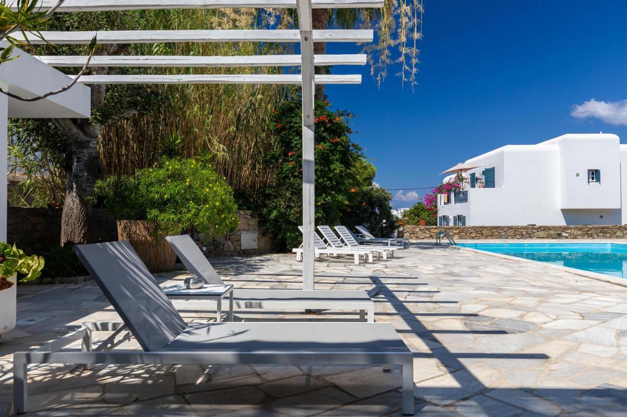 Callisti Mykonos Town With Pool View And Calypso Upper Floor With Sea View ภายนอก รูปภาพ