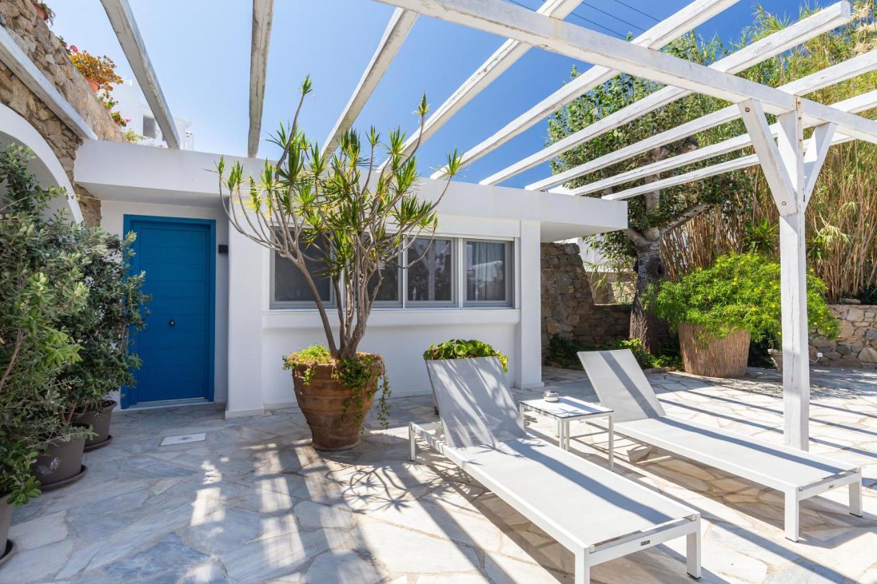 Callisti Mykonos Town With Pool View And Calypso Upper Floor With Sea View ภายนอก รูปภาพ