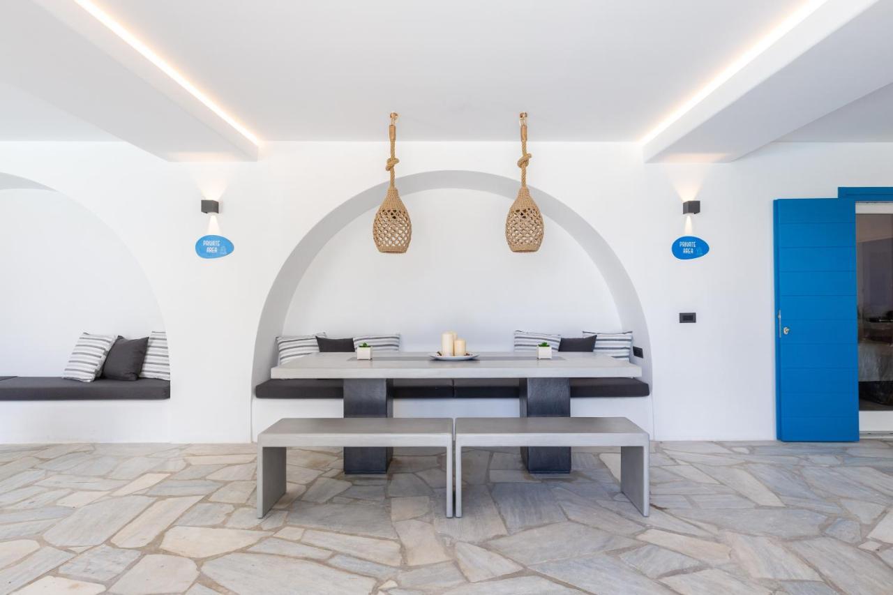 Callisti Mykonos Town With Pool View And Calypso Upper Floor With Sea View ภายนอก รูปภาพ
