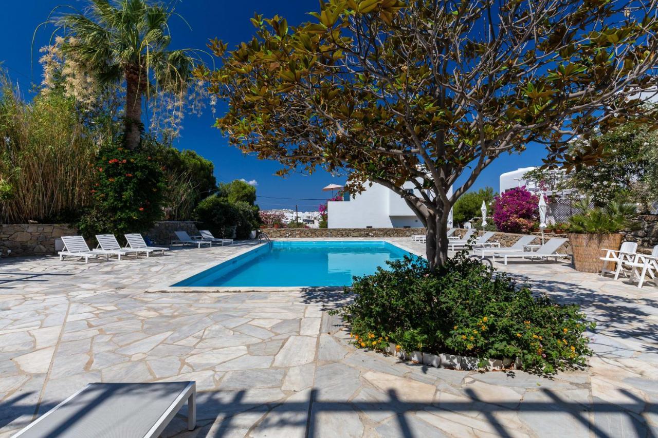 Callisti Mykonos Town With Pool View And Calypso Upper Floor With Sea View ภายนอก รูปภาพ
