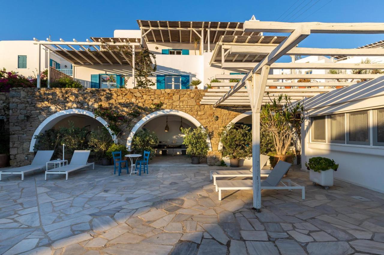 Callisti Mykonos Town With Pool View And Calypso Upper Floor With Sea View ภายนอก รูปภาพ