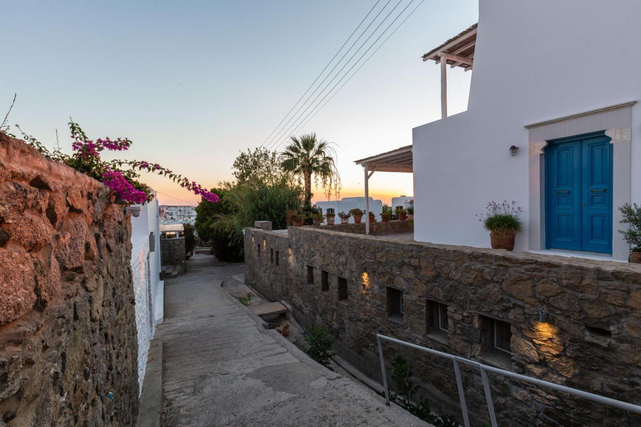 Callisti Mykonos Town With Pool View And Calypso Upper Floor With Sea View ภายนอก รูปภาพ