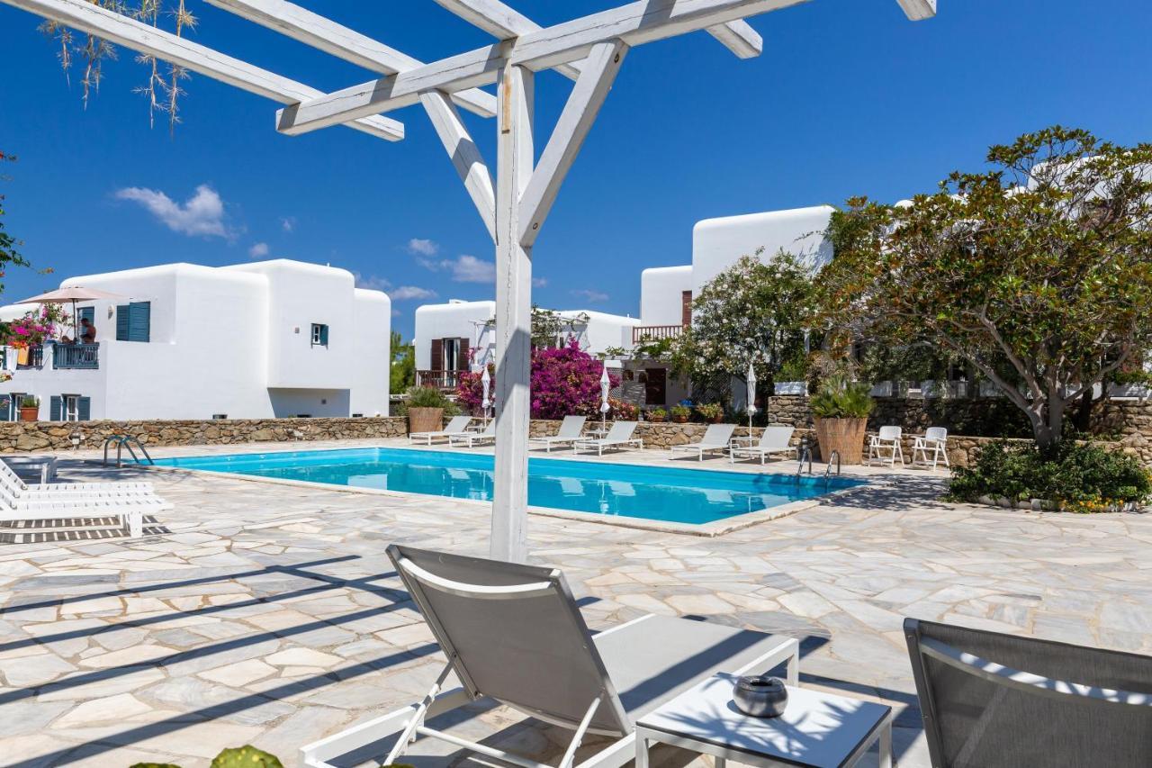 Callisti Mykonos Town With Pool View And Calypso Upper Floor With Sea View ภายนอก รูปภาพ