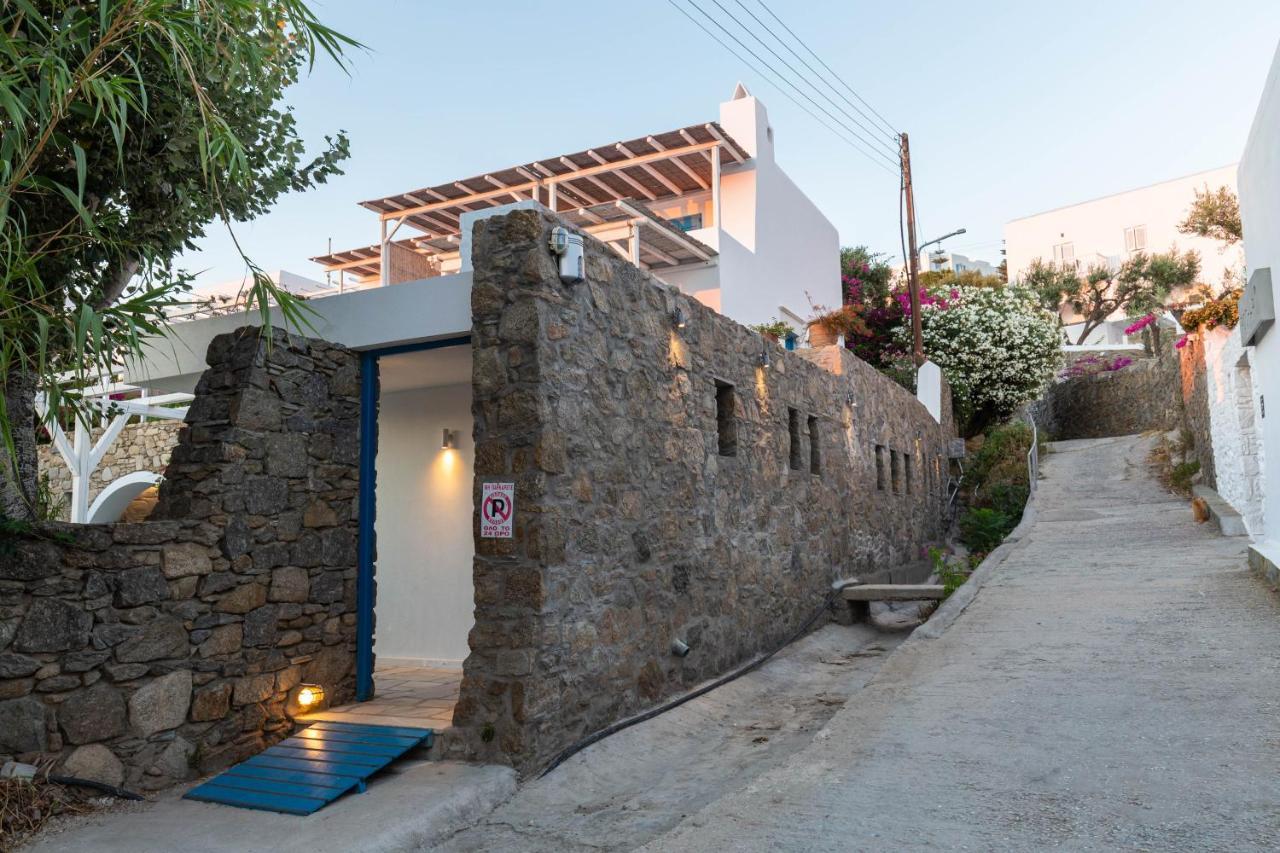 Callisti Mykonos Town With Pool View And Calypso Upper Floor With Sea View ภายนอก รูปภาพ